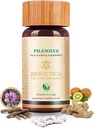Biogetica Pilesolve looduslik taimne täiendus koos lagritsa ja ingveriga - mitte-GMO - 100% Vegan Ayurveda lisapulber