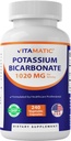 Vitamatic Kaalium Supplement, 1020 mg, 240 Vegtable Kapslid - Mitte-GMO - Gluteenivaba - Valmistatud USA-s