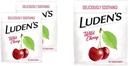 Ludens Wild Cherry Throat tilgad, pakend 2, 90 tilka iga valuliku kurgu leevendamiseks