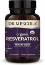 Dr Mercola orgaaniline resveratrool - 100 mg rakuline ja südame-veresoonkonna tugi - 99,9 protsenti trans-resveratrool - Jaapani Knotweed - 30 kapslit (30 serveerimist)