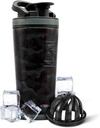 Ice Shaker Isolated Stainless Steel Shaker Bottle | 26oz, Black Camo | Külm 30+ tundi | Isoleeritud karikas Twist-on Agitator | Lõhnavaba pudel proteiinikokteilide, vee, smuutide, kokteilide jaoks