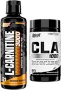 Nutrex Research Vedel karnitiin 3000 - CLA 90 Pehmed geelid - 1000mg konjugeeritud linoolhappe aktiivne segu saflooriõlist