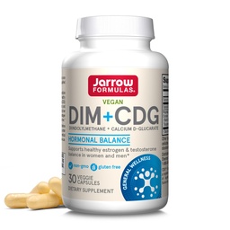 Kitsad valemid - DIM + CDG Veggie kapslid - 30 loend - DIM & CDG täiendus - hormoonide tasakaalu jaoks - mitte-GMO - gluteenivaba