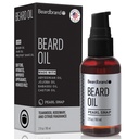 Beardbrand Beard Oil for Men with Jojoba & Vitamiin E – Softens Stubble, Conditions Skin & Promotes Beard Growth | Teakwood, Rosemary & Citrus Scent | 2 fl oz