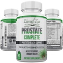 Eesnäärme täielik taimse tervise tugilisandid meestele, Saw Palmetto Stinging Nettle Pygeum Beta-sitosterool Reishi Shiitake, 90 Count Capsule