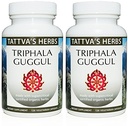 Triphala Guggul Taimne täiendus, Ayurveda Taimsed Toidulisandid, Seedetrakti Tervis & Toetus, Triphala Pulber Kapslid, 240 Count (2 Pack), 25 aastat Premium Service