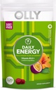 OLLY Daily Energy Gummy, kofeiinivaba, vitamiin B12, CoQ10, Goji Berry, täiskasvanute närimistable Supplement, troopiline maitse - 120 Count Pouch