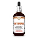 Myrrh Liquid Extract, Organic Myrrh (Commiphora myrrha) Tinkcture Herbal Supplement, Hawaii Pharm, Made in USA, 2 fl.oz