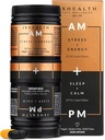 JSHealth vitamiinid, AM + PM valem | igapäevane multivitamiin naistele ja meestele (60 tabletti, 30 päeva pakkumine)