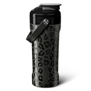 BrüMate MultiShaker Blender Shaker Pudel | 100% lekkimiskindel isoleeritud roostevaba teras | Pre Treening ja valgu raputuspudel jõusaalile | 26oz (Onyx Leopard)
