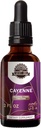 Maa armastus - Cayenne alkoholivaba taimeekstrakti tinktuur, super-kontsentreeritud Cayenne (Capsicum annuum) Kuivatatud pipar (2 Fl Oz)