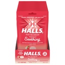 HALLS Throat rahustav (varem HALLS Breezers) Creamy maasika kurgutilgad, 12 kotti 25 tilka (300 kokku tilka)
