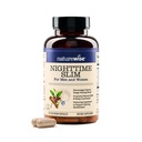 Naturewise Nighttime Fitness Support Supplement & Natural Sleep Aid Cayenne'i ekstrakti, roheliste kohviubade, GABA, L-Theanine - taimetoitlane, mitte-GMO - 60 kapslit[1-kuu pakkumine]