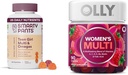 SmartyPants Teen Girl Multivitamiini Gummies Omega 3 Kalaõli, Vitamiinid D3, C, B12, B6, A, K, Tsink & OLLY Naiste multivitamiini kummi vitamiinidega A, D, C, E, Biotiin, Foolhape, Berry Maitse