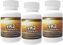 3 Pakend vK2-vitamiin K2 (mk4 ja mk7)