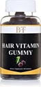 Juuksevitamiin Kummi tervemad juuksed, nahk ja küüned, vegan ja taimepõhine kummikud, CHEWABLE BIOTIN, 60 Gummies
