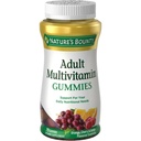 Nature's Bounty Adult Multivitamiini Gummies, vitamiinilisand, igapäevased toitumisvajadused, apelsin, kirss ja viinamarjamaitse, 75 Gummies