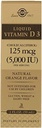 Solgar Vedel Vitamiin D3 125 mcg (5000 RÜ) - 2 fl oz - maitsev, looduslik apelsini maitse - aitab säilitada tervislikke luid ja hambaid - immuunsüsteemi tugi - gluteenivaba, piimavaba, Kosher - 59 serveerimist