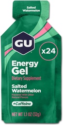 GU Energy Original Sport Nutrition Energy Gel, Soolatud Arbuus, 26,4 Oz, 24 Count