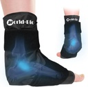 Pahkluu jääpakend turse jaoks, Jalgade jääpakend, korduvkasutatav jalgade külma ravi pahkluu jaoks, jalg, kanna valu leevendamine, Achilleuse tendoniit, Plantar Fasciitis