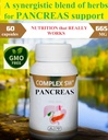 Pankreas puhastab detoksi ja parandab toidulisandit kõigi looduslike papaiini ensüümidega, bromelain, ananassiekstrakt, tsink, kroom, mangaan. Revitalizer & Detox valem soolestiku tervisele.