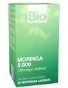 Bio Nutrition Moringa 5000mg 60 Taimekapslid | Täielik roheline supertoit | Looduse multivitamiin | Energia ja soolestiku tervis