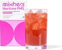 MIXHERS Hertime PMS - Hormonaalne toetus naistele - PMS & menstruaalmugavus - Chasteberry, Peony Roots, Siberi ženšenn - täiendus naistele - 15 joogipakendit - suhkruvaba - granaatõuna mango
