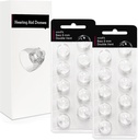 Double Vent 6mm-Hearing Aid Domes for Oticon Minifit, Oticon Kuulmisabi tarvikud, Asendusosad Aksessuaarid Universal Oticon Domes for Kuulmisabivahendite Puhastuskomplektid (20 Tcs)