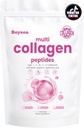 Boysea. Multi-Kollageeni Peptiidide Pulber - Hüdrolüüsitud Valk Peptiid Tüüp I, II, III, V, X Biotiin & C-vitamiin, toetab nahka, juukseid, küüne ja liigest, maitsestamata, mitte-GMO, Gluteenivaba, Easy Mix 1LB