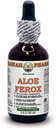 Aloe Alkoholivaba vedelik ekstrakt, Aloe (Aloe Ferox) Kuivatatud Leht Glükerite Taimne täiendus 2 oz