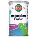 KAL magneesiumipulber, magneesium lastele, puhas magneesiumtsitraadi pulber, tervislik luu areng, lihaste ja närvifunktsiooni tugi, vegan, gluteenivaba, suhkruvaba, 90 serveerimist, 4 oz