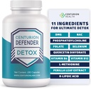 Centurion Defender Detox, Maksa Puhastamine Detox & Remont Lisa fosfatidüülkoliin, Vitamiin B6, Folaat, L-Metioniin ja R-lipohape, 180 kapslit