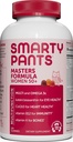 SmartyPants Multivitamiin Gummy naistele 50 ja üle: Omega 3 kalaõli (EPA / DHA), metüülfolaat, CoQ10, vitamiin D3, C, vitamiin B12, B6, A, K & tsink, Biotiin, Gluteenivaba, 120 loend (30 päeva pakkumine)