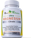 Ultra Magneesiumtsitraat 250ct Reguleeritav annuse valem Lihtne neelata!
