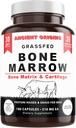 Grass Fed Bone Marrow Supplement, 3060mg, Skin, Oral Health, and Joint Support Supplement, Promotes Whole-Body Wellness, Non GMO Whole Bone Extract, 180 Capsules