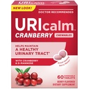 Uricalm Cranberry, igapäevane toidulisand näritav D-Mannose, Berry, 60 krahv