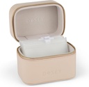 Dosey Travel Pill Case & Easy- Slide Pill kotid - Vegan Leather Daily Pill Korraldaja 7 õhukindla pillid Tasku Ravimite Säilitamiseks & Kaitse - Stiilne Pill Sorter & Ravimite Korraldaja - LATTE