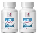 Looduslik toetus - WATER AWAY - heaolu, diureetiline valem, veetoetus, looduslik vedeliku tasakaal, diureetiline kapsel, vedeliku tasakaal, looduslik diureetiline segu, vee tasakaal, Diuretic 2 pudel 120 kapslit