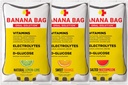 Banaani kotti suukaudne lahendus paketid - Sordipakend 30pk | Elektrolüütide, C-vitamiini ja B-kompleksi värskendav segu | Valmistatud hüdraadimiseks ja igapäevaseks suurendamiseks igal ajal kodus, tööl või Go