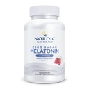 Nordic Naturals Zero Sugar Melatoniin Gummies, Vaarika - 120 Gummies - 1,5 mg Melatoniin - suurepärane maitse - Restful Sleep, Antioxidant Support - Non-GMO, Vegan - 120 Servings