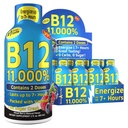 Vitamiinienergia kaadrid, segatud marjamaitse, kuni 7+ tundi energiat, 1,93 Fl Oz, 12 krahv
