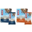 CLIF BAR - Energiavalgu baarid - Krõbe maapähklivõi ja maapähklivõi banaan tumeda šokolaadiga - Sordipakk - Mahekaerast valmistatud - Energiabaarid - Mitte-GMO - (20 Pack)