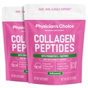 Kollageenpeptiidide pulber - hüdrolüüsitud valk (tüüp I & III) - seedeensüümid - Keto kollageeni pulber naistele ja meestele - juuksed, nahk, liigesed ja treeningu taastamise abi - Grass Fed, mitte-GMO - Kahepakend