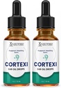 Põhjendatud Laboratories (2 Pack) Cortexi Ear Drops Cortexi Tervislik Kõrvaõli Toetab Tervislikke Kõrva Premium Segu Eeterlikud Õlid 2 Pudelid