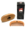 G.B.S Meeste 100% Boar Bristle Beard Brush & Natural Wood Beard Comb Hair Mustache Raseerimine Brush Facial Hair Brush Portable ja Travel Friendly