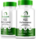(2 Pack) Eroboost täiendus meestele, Eroboost meessoost täiendus, igapäevane toitumine, et toetada maksimaalset jõudlust ja üldist heaolu, ametlikud Ero Boost valemi ülevaated (120 kapslit)