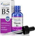 Vitamiin B5 Pantoteenhappe vedelad tilgad - valmistatud USA-s - 500% DV ühe serveerimise kohta - 36 serveerimist konteineri kohta - suurepärane meestele, naistele, lastele - Vegan Vedelad vitamiinid - Saadaval ka suured suurused