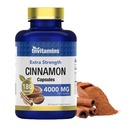 tnvitamins Cinnamon Capsules 4,000 mg Samaväärne - 180 kapslit | Cassia & Ceylon Cinnamon Pills | Kaks sorti! | Mitte-GMO! | Valmistatud USAs!