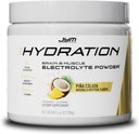 JYM Hüdratsioon Pina Colada pulber, Performance elektrolüüdid, kaalium, naatrium, magneesium, meestele ja naistele, Theanine, Ashwaghanda, Theanine, 40 Servings