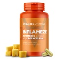 Mt. Angel Vitamiinid - InFlamEze, Boswellia, kurkumiin, kvertsetiin, bromelain (60 taimekapslit)